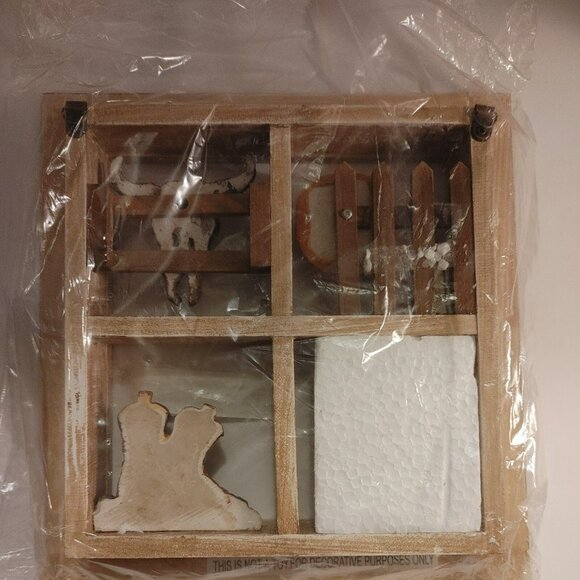 Western Shadowbox 10x10. 4 Windows - Picture 7 of 10